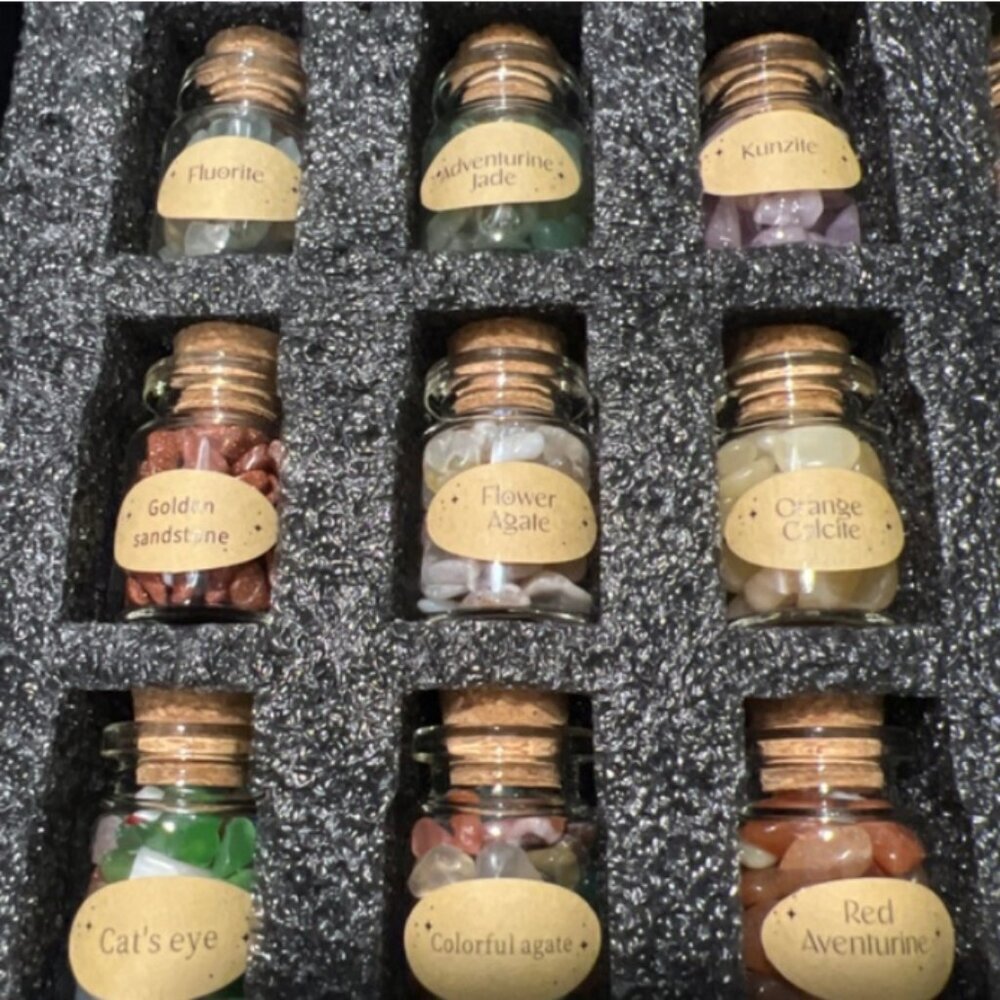 55 Piece Crystal High Quality Collection Gemstone Set - Picture 13 of 17